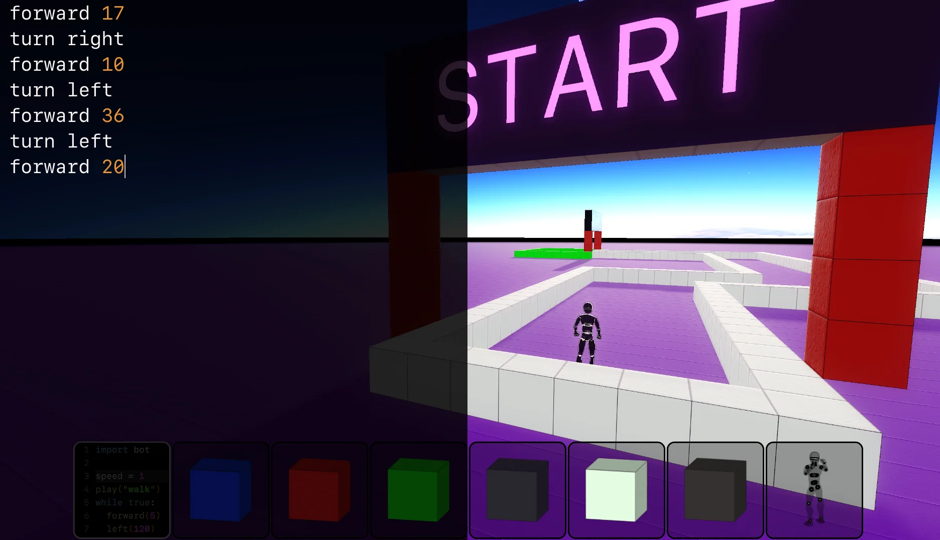 Coding Screenshot